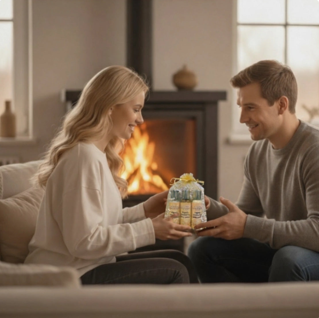 Organic Shimmer Body Lotion Travel Size Gift Set