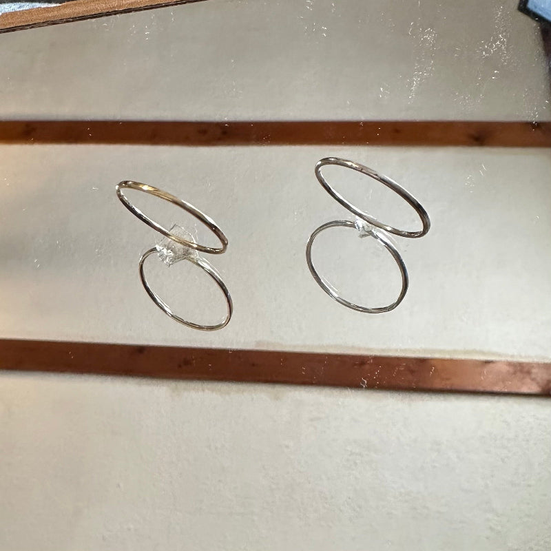 The "Masterwork" 5.8g Solid 14K Gold & Blue Opal Band (Size 11)