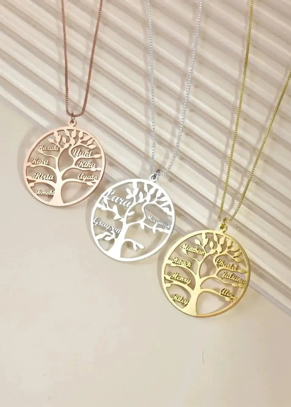 Roots of Connection | Personalized Tree of Life Necklace