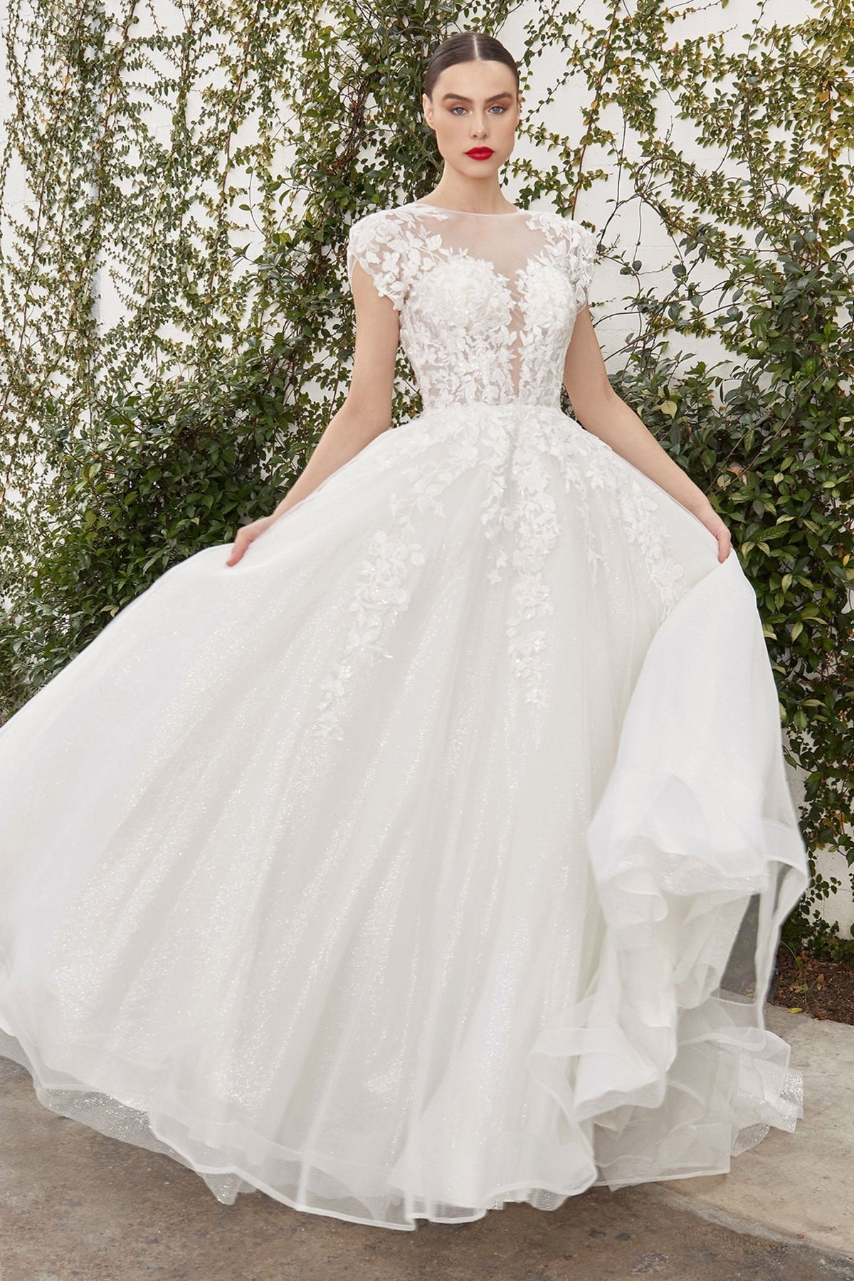 The "Catherine" Royal Chantilly Ball Gown