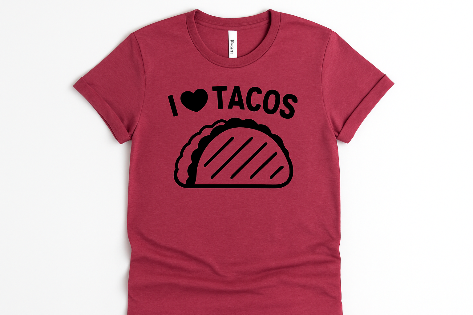 Focused I Love Tacos T-shirt