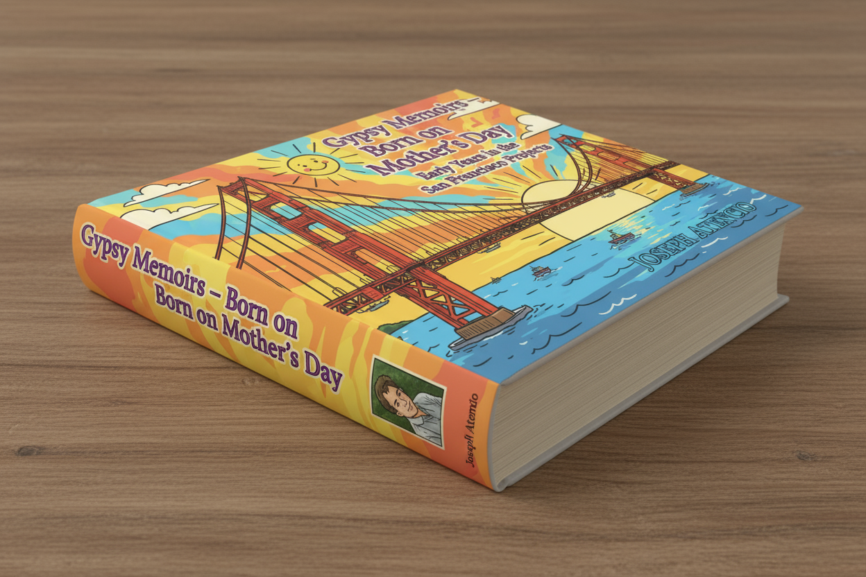 Gypsy Memoirs Book Mockup