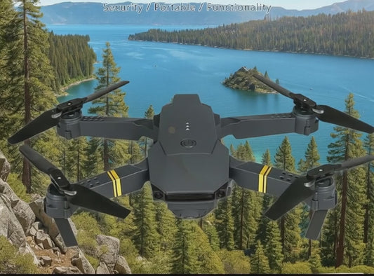 4K HD Dual Camera RC FPV WiFi Portable Wide Angle Foldable Quadcopter Drone