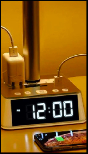 My voice over table lamp description video