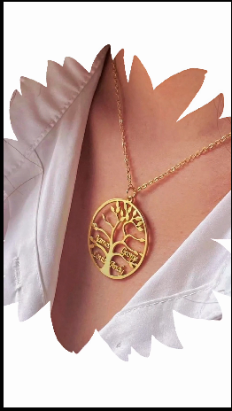 1 Roots of Connection | Personalized Tree of Life Necklace video.
