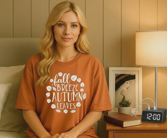 Fall Breeze Autumn Leaves T-shirt