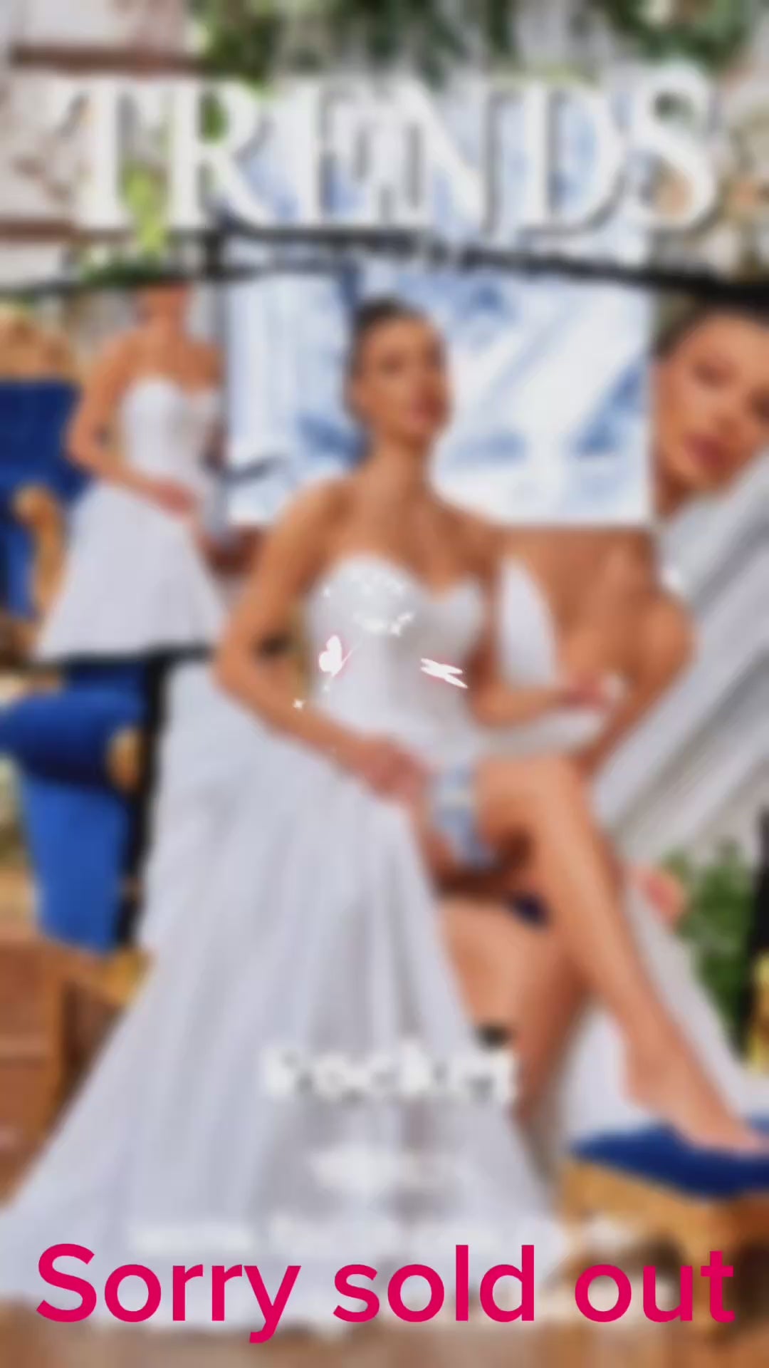 Woman in a white lace wedding dress video
