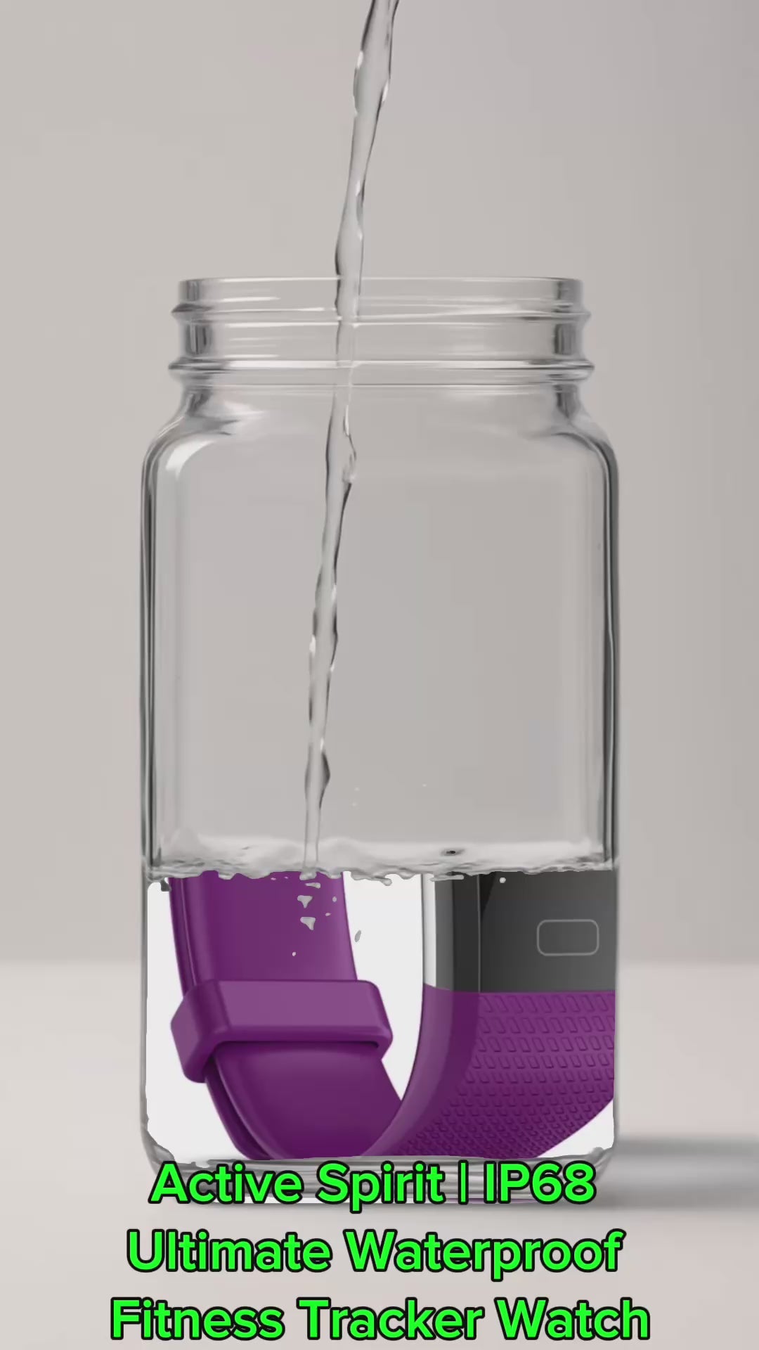 Make pp Active Spirit | IP68 Ultimate Waterproof Fitness Tracker Watch vide.
